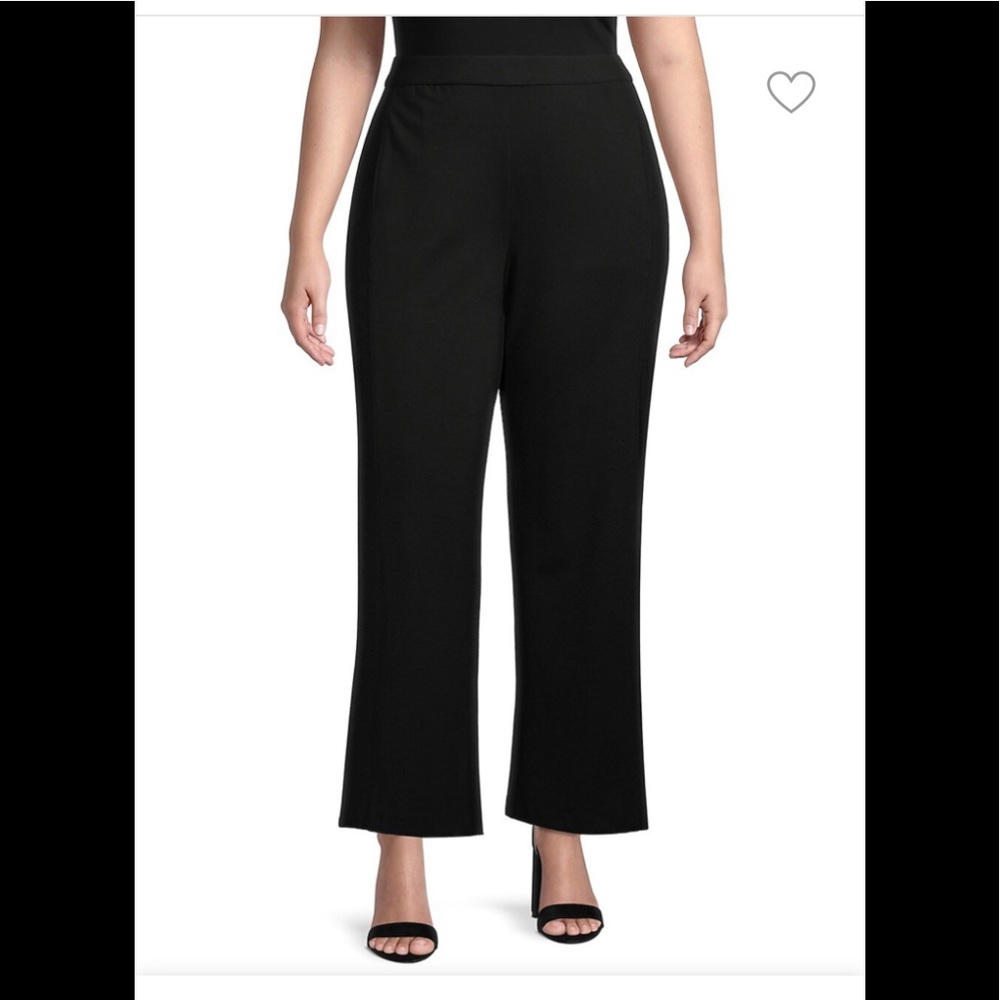 Alfani Plus High-Waist Wide-Leg Pants
